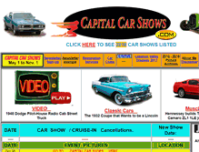 Tablet Screenshot of capitalcarshows.com